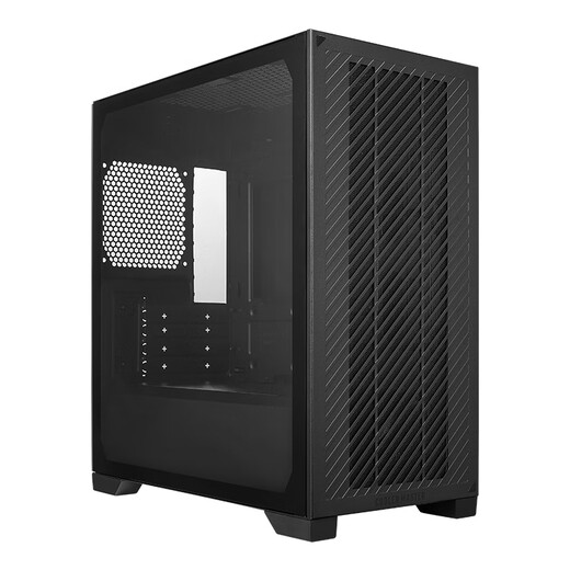 CoolerMaster Elite301 Lite Black Edition MATX Computer Case Tool-Free Front Panel/Tempered Glass Side Panel/Support USB Type-C