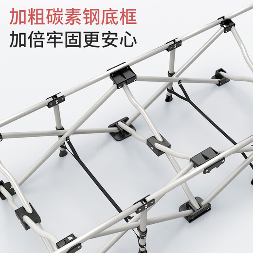 瑞仕达（Restar）折叠床午休午睡床单人办公室午休神器医院陪护床便携行军床-粉色