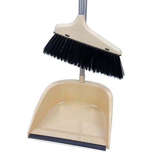 Trabajador Bad Plastic Broom Dust Ban Set 9928 Haze Blue 1 Set