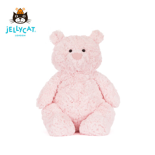 Jellycat Leola Bear Pink Bear Animal Plux Doll Toys Pleasure Pouilles d'anniversaire chinois Gift de la Saint-Valentin Leola Bear