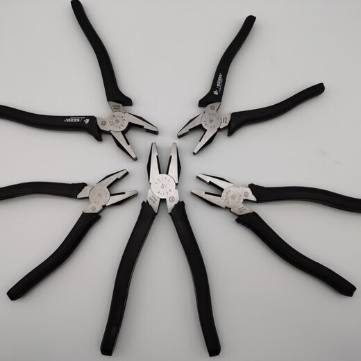 OLOEY vise electrician's pliers vise wire cutter P106.107.108 wire cutter chrome vanadium steel wire stripper hardware worker P 108 8 inch 200mm