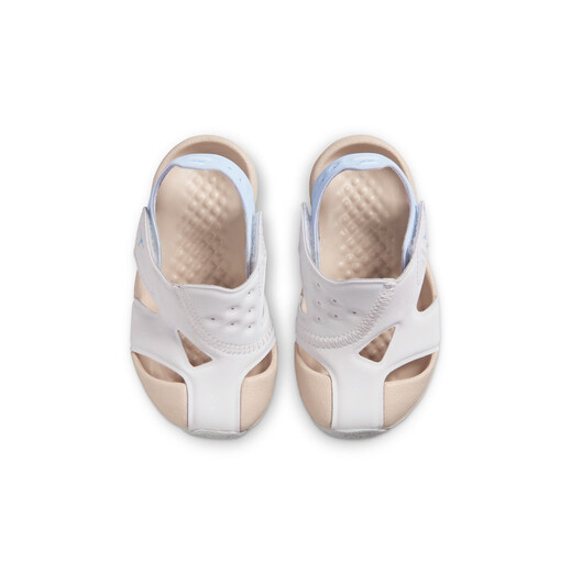 耐克（NIKE）Jordan官方耐克乔丹男女童FLARE婴童凉鞋魔术贴秋季宝宝CI7850 142山峰白/传奇蓝/氢蓝/传奇浅褐 25