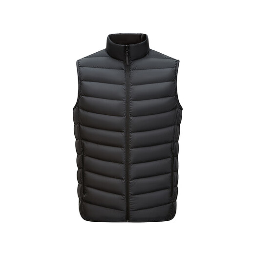 Bosideng 25 Years Down Vest Men's Autumn and Winter 90 Down Thin Stand Collar Slim Short Casual Gift Jacket