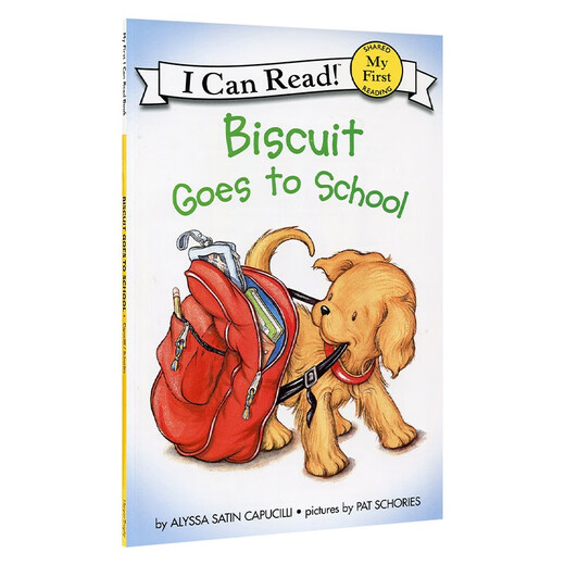 Biscuit Dog Series: Biscuit Goes to School Imported Original English Picture Book Primary School Teaching Assistant