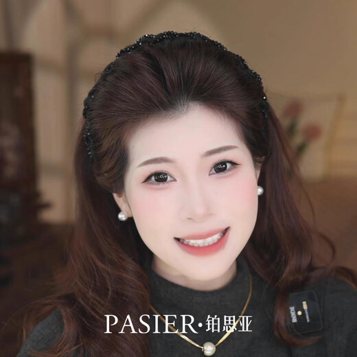铂思亚巴黎王妃发箍2025新款遮白发发缝麻花辫宽边头箍轻奢外出发卡头饰 【星辰】3.0升级款礼盒装送女友