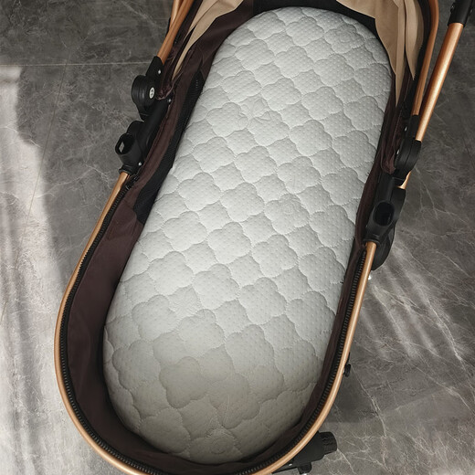 Xinnan baby stroller spine protection sleeping board environmentally friendly coconut palm mattress newborn baby sleeping basket seat cushion stroller breathable sleeping pad 78*33 jacquard style (cloth + 3D mesh) 5cm