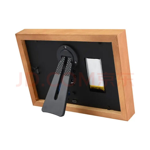 Waveshare 7.3-inch E6 full-color electronic ink screen paper solid wood photo frame calendar album can be refreshed regularly ultra-long standby 800 480 resolution PhotoPainter (B)