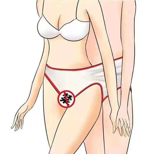 谜系情侣内裤性感双人诱惑连体男女共穿双人内裤免脱性感情趣夫妻刺激 角色扮演jk女仆装兔女郎包臀裙紧身纯欲新款小胸 秘书睡衣性感方便房事女大码奴隶丝袜大尺度