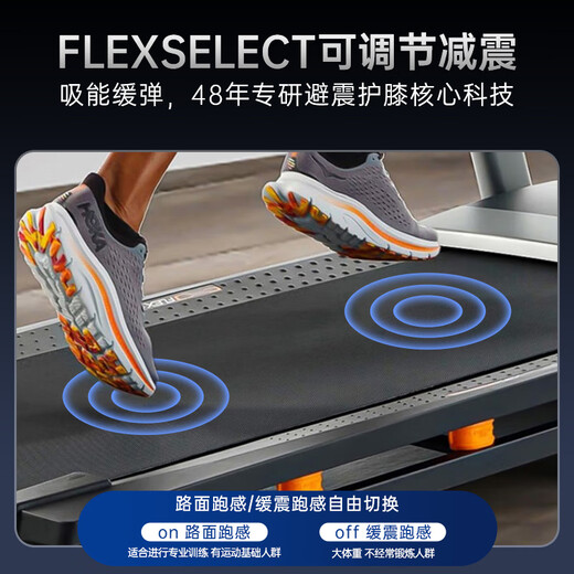 ICON American treadmill T5.5S high-end household silent shock-absorbing electric slope weight management fitness equipment 200 N-class high temperature resistant motor including installation