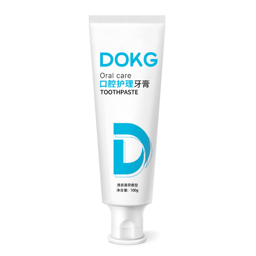 DOKG toothpaste dokg gum care D0KG toothpaste fresh breath to improve oral environment refreshing mint fragrance One piece