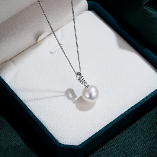 DL 1998 Fat Donglai same style Edison pearl pendant Zhi Luxury Summer Ningtian l natural fresh water large dot highlight buckle 11.5-12.5mm/silver inlaid buckle does not include chain