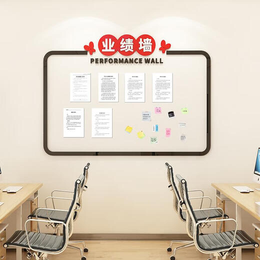 Yonghuan Angestellter Stil kultureller Wandteam -Team -Bild -Display Wall Office Board Wall Aufkleber Firmenwanddekoration 3879a Magnetisch Board Super groß