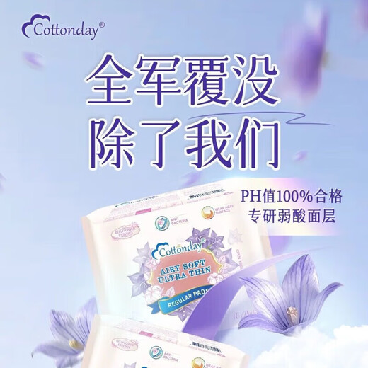 Mixed Time Denmark imported sanitary napkin breathable day and night pajama pants daily skin-friendly night combination set Aunt [150mm] 32 pieces of pads 9249