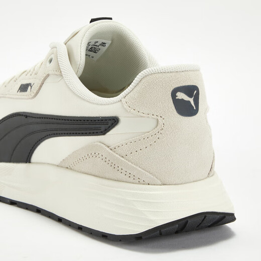 Puma (Puma) [chaussures de course rétro] Chaussures décontractées sportives contrastées antidérapantes pour hommes et femmes 404412 Off-blanc - noir