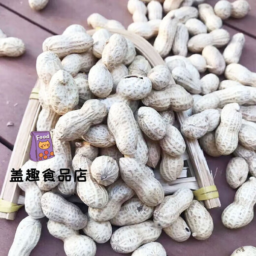 Peiyao Erdnuss-Bulk, Knoblauch, geschmorte Pekannüsse, Milchgeschmack, Salz, gebacken, Original-Nuss-Snacks, Originalgeschmack (große Partikel) 5Jin Jin entspricht 0,5 kg (voller Beutel)