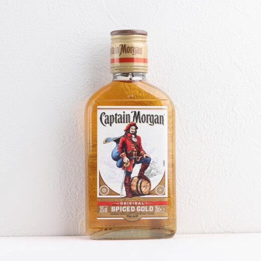 Anderbao 200ml Convenience Store Wein Mischung Wein Version Whisky Wodka Gin Glasflasche Basis Wein Verkostungs Kapitän Morgan Golden Rum 200ml