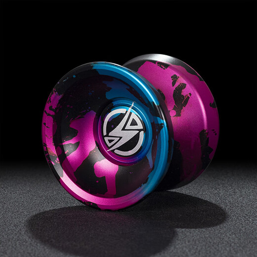 Yunya Ghost Hand Yoyot5 Luba Metal Yoyo Fancy Competition Competition Competition Aloy Yoyo Unzip Toy Xiangyun [Black Purple] + 10 cuerda