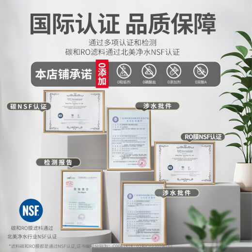 洁净世家适用沁园净水器滤芯海王/小水钻/小净灵/小白鲸系列KRL全套系列PGP复合RO反渗透CTO KRL6913【全套3支】