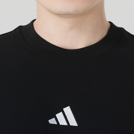阿迪达斯（adidas）运动短袖套装男25夏季新款时尚休闲T恤健身快干跑步短裤2件套 JY8562+IC1484 S