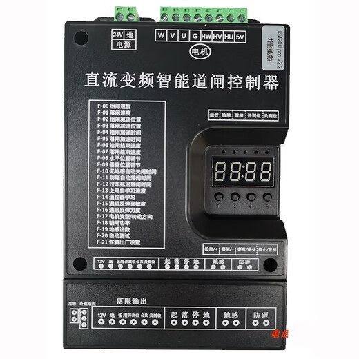 DC frequency conversion intelligent barrier controller RM200pro enhanced version control panel advertising barrier controller control panel + remote control + receiver
