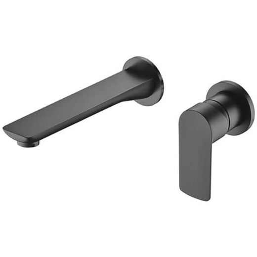 Jiumu JOMOO new home retro wall faucet hidden and cold all copper bathroom wash basin buried SH-897F antique-brass joint