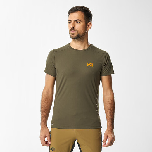 
MiLLET Outdoor casual quick-drying short-sleeved men's round neck thin breathable T-shirt MIV9738 Black-N0247 M