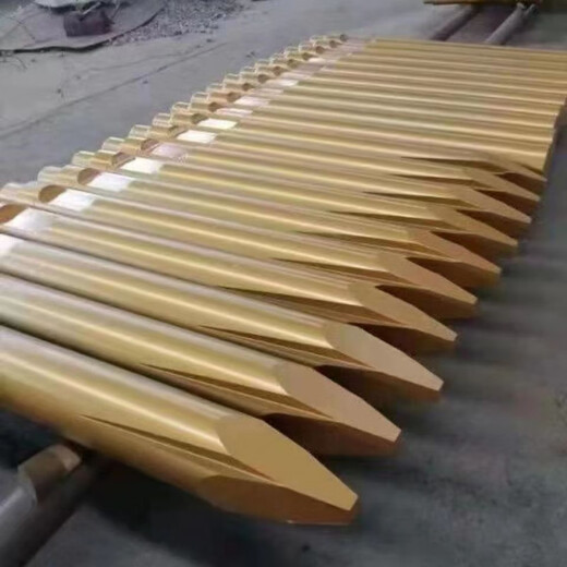 OIMG Baggerbrecher Hammerbohrstange verlängert 45/53/68 Bohrstange 75/100/14070 Pistolenkopf Stahlnadel verschleißfeste Pistolennadel 100 verstärkte hochverschleißfeste Wärmebehandlung 1,2 Meter lang