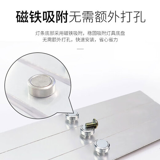 Foshan Lighting (FSL) ceiling lamp wick LED lamp plate magnetic modification long strip light panel strip light source module 40W light strip/positive white light/one for four