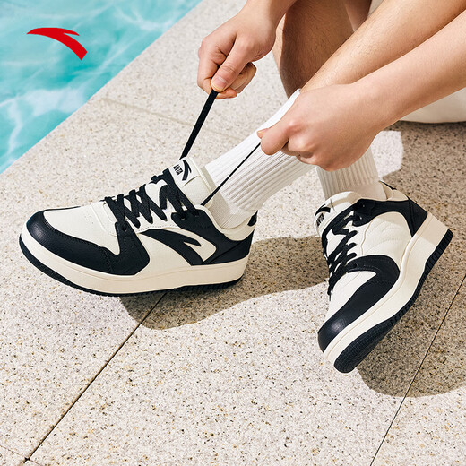 Anta first year board shoes men's shoes summer thick sole student white shoes couple retro trendy height-enhancing sports shoes casual shoes