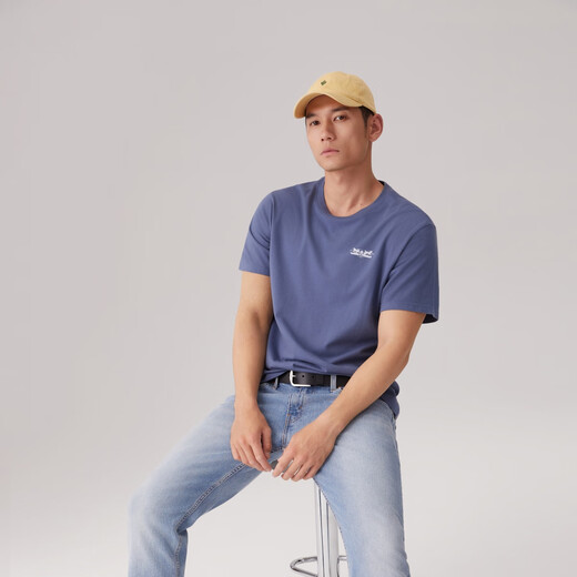 Levi's李维斯男士502美式怀旧复古锥形修身简约时尚潮流牛仔长裤 浅烟灰色 30 (32)
