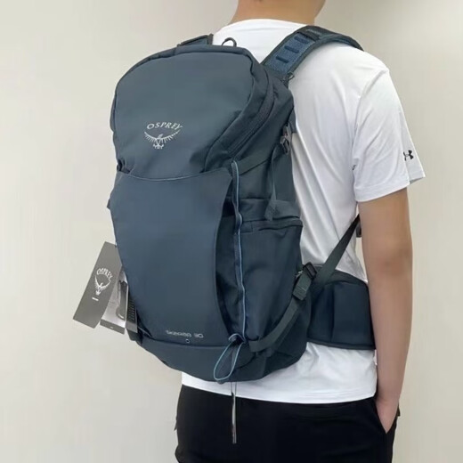 OSPREY Kitty Hawk Beetle 22L30L Professional Outdoor Backpack Hiking Mountaineering Bag Men's and Women's Waterproof Backpack Blue 30L