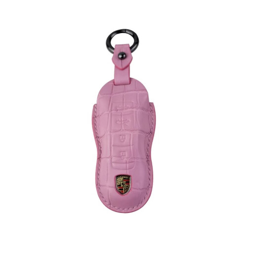 Tassiberi TOIXI BRORY PORSCHE Cubierta de la llave de la llave de la llave Bolsa Taycan Cayenne Macan911/718 Case protector de paramela Cloisonné Mango Estilo de agujero cuadrado Bequeo B Modelo B Modelo