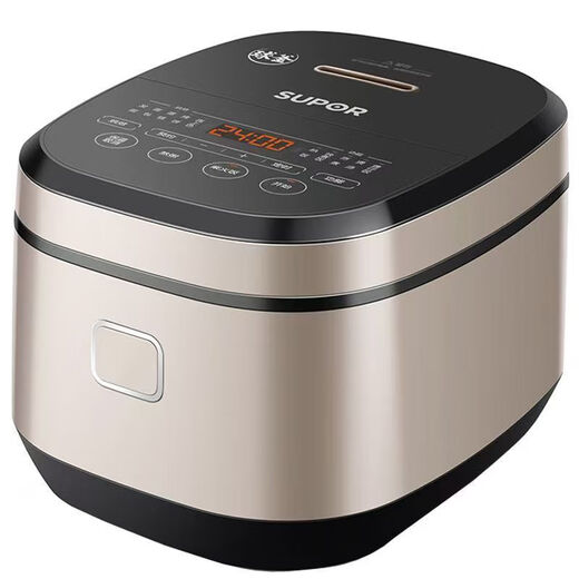 Supor-Reiskocher für Haushalt Multifunktion Blue Diamond Ball Kessel Reiskocher 5L Großkapazität Brennholz Reis Nicht-Stick-Pot-Schwanzprodukt Black Gold Ball Kessel Innen Liner SF50FC693