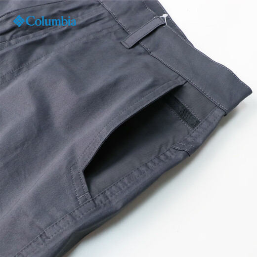 Columbia Columbia Shorts Men's 25 Summer Nuevo Repelente al aire libre Agua al aire libre Sports y pantalones recortados AE9793 011 Black Gray 36