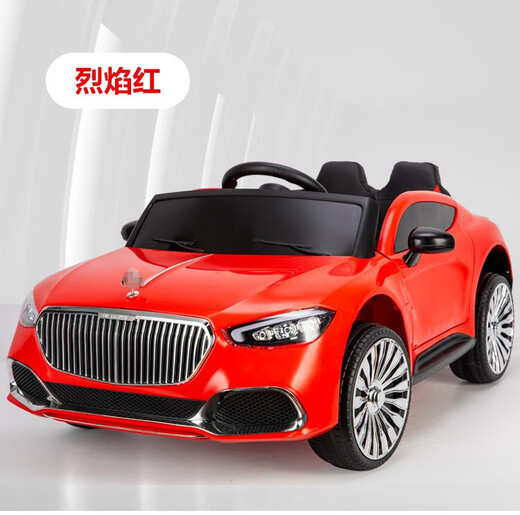 Huizhibaobei (HUIZHIBAOBEI) voiture électrique pour enfants voiture à quatre roues motrices pour garçons et filles avec télécommande pour s'asseoir sur la voiture jouet bébé poussette rechargeable double entraînement rouge + 12V4500G électrique personnalisé + télécommande + entraînement électrique à secousses