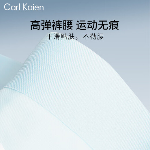 Carl Kaien高端男士内裤男冰丝三角抗菌中腰男生运动大码男式裤头裤衩 小白盒冰丝款：黑+深灰+紫+蓝 4条 3XL 【180-185CM 150-170斤】