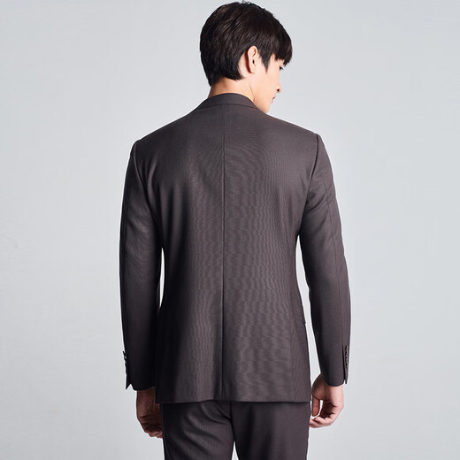 SAINT ANGELO Men's Suit (Top) Standard Edition Peaked Collar Suit EBB233265U Gray Coffee 48A