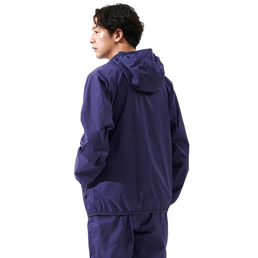 DAIWA 25 spring and summer DJ/DP-5025 PERTEX lightweight skin clothing fishing jacket/trousers fishing clothing single piece - jacket black gray XL