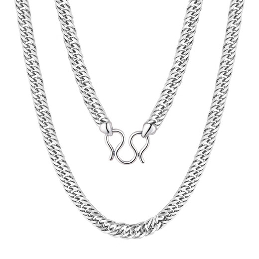 CHINA GOLD PT950 Xiping chain platinum necklace simple chain as a birthday gift for girlfriend and wife, weighing about 35g (refund more for less)
