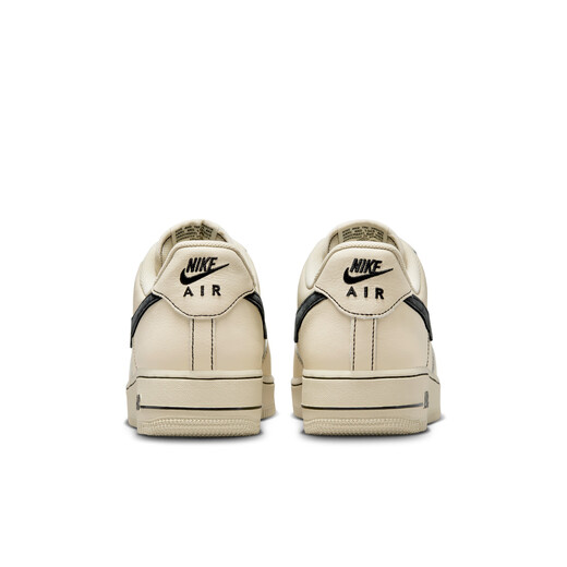 耐克空军一号男子胶底板鞋秋运动鞋官方NIKE AIR FORCE 1 HQ2037 200浅卡其/黑 41
