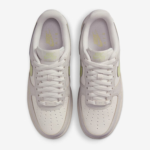 Nike (NIKE) casual shoes women's shoes 2025 summer new sports shoes AF1 Air Force No. 1 low top shoes IB3881-001 IB3881-001 Phantom gray/light military green 38.5