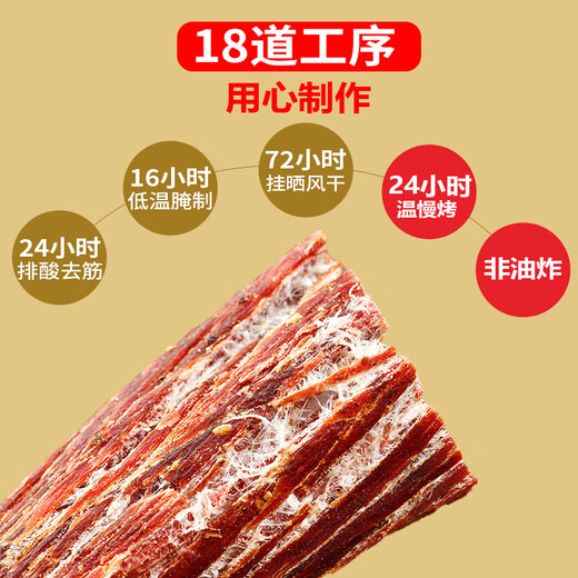 Saveuse de cinq épices de bœuf séchée à l'air saccadée