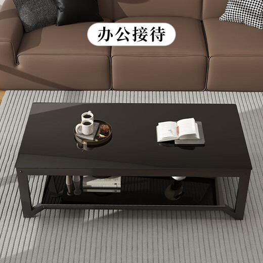 Fanshe Coffee Table Living Room Coffee Table Simple Tea Table Tea Table Office Sofa Coffee Table Living Room Home Tempered Glass Coffee Table