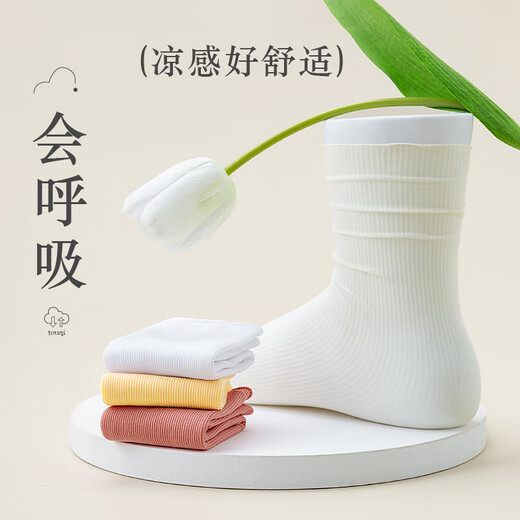 Calcetines de verano delgados de verano de Yu Zhaolin Women White White con zapatos de cuero pequeños calcetines de hielo de hielo Bonless Boneles