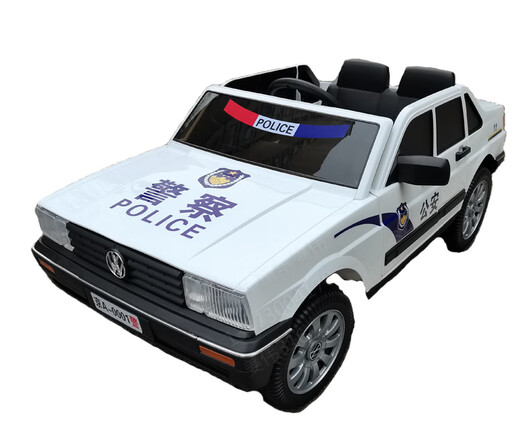 
Jingxuan police car can be used to ride off-road personalized four-wheel car dual-drive remote control boys, girls, children's car electric car pickup police car four-wheel drive police light alarm large trunk four-drive