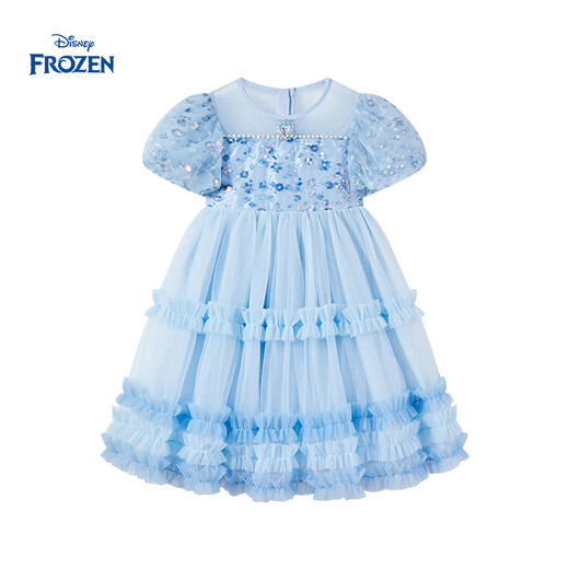 Disney Love Aisha Girls Princess Dress Nouveau produit Dress Girls Summer Summer 2025 Nouveaux vêtements pour enfants