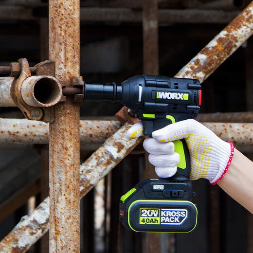 
Wax electric wrench large torque WU279 rack brushless charging air cannon woodworking auto repair worx chainsaw worx worx wrench + electric hammer 279 + 3884.0 double electric fast charging
