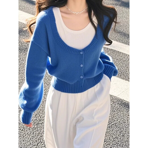 Guanmao PEI 2024 Pull à mode réduisant l'âge pour la femme de l'automne de la femme Nouvelle belle chemise 2025 724 Collier d'abricot l recommandé 105-115jin [Jin est égal à 0,5 kg]