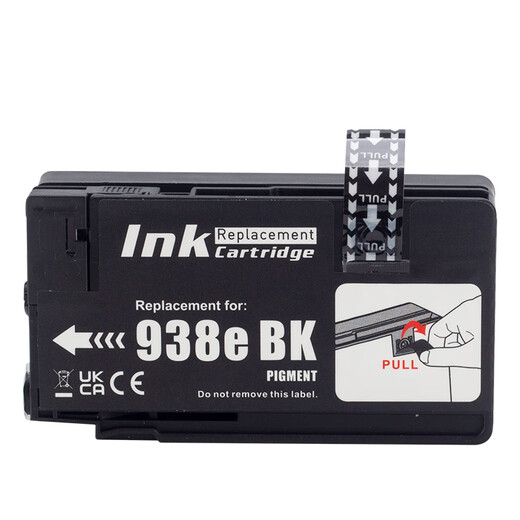Kosten 938 Tintenpatronen für HP -Drucker -Tinte 9730 9720 9120 9130 9110b 9730e 938E Inländische Version Schwarzer Kapazität 2500 Seiten Netzwerkversion