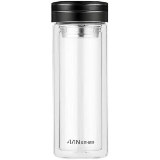 Baifangyuan Regalo de verano Logotipo impreso personalizado Práctico Empresa Compañía de recuerdo Equipo de equipo Seguridad Mes Souvenir Fuguang Glass Cup + Handheld Small ventilador/Caja azul